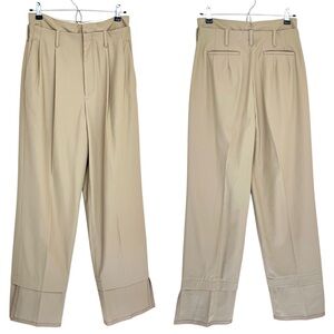 Commission Pleated Wool Trouser Pants - Made in Japan 🇯🇵 -Size 6 -